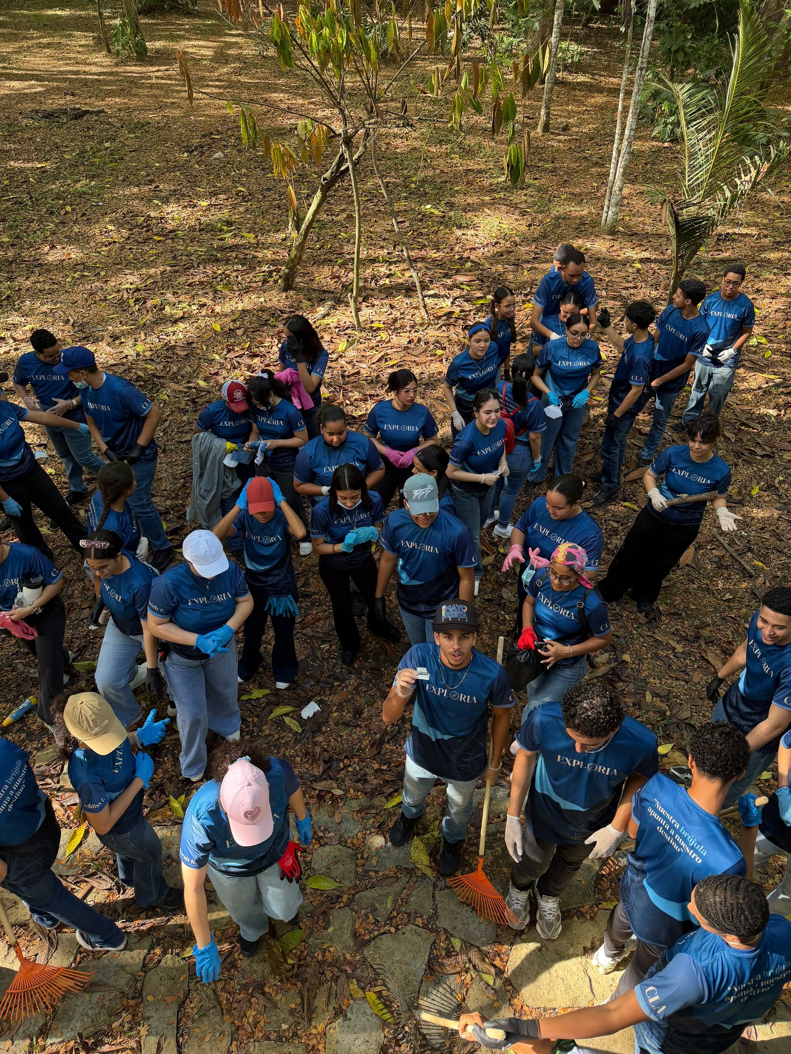Fundación Te Quiero verde RD realiza jornada de limpieza en el parque Ecológico Rivera Del Jaya.