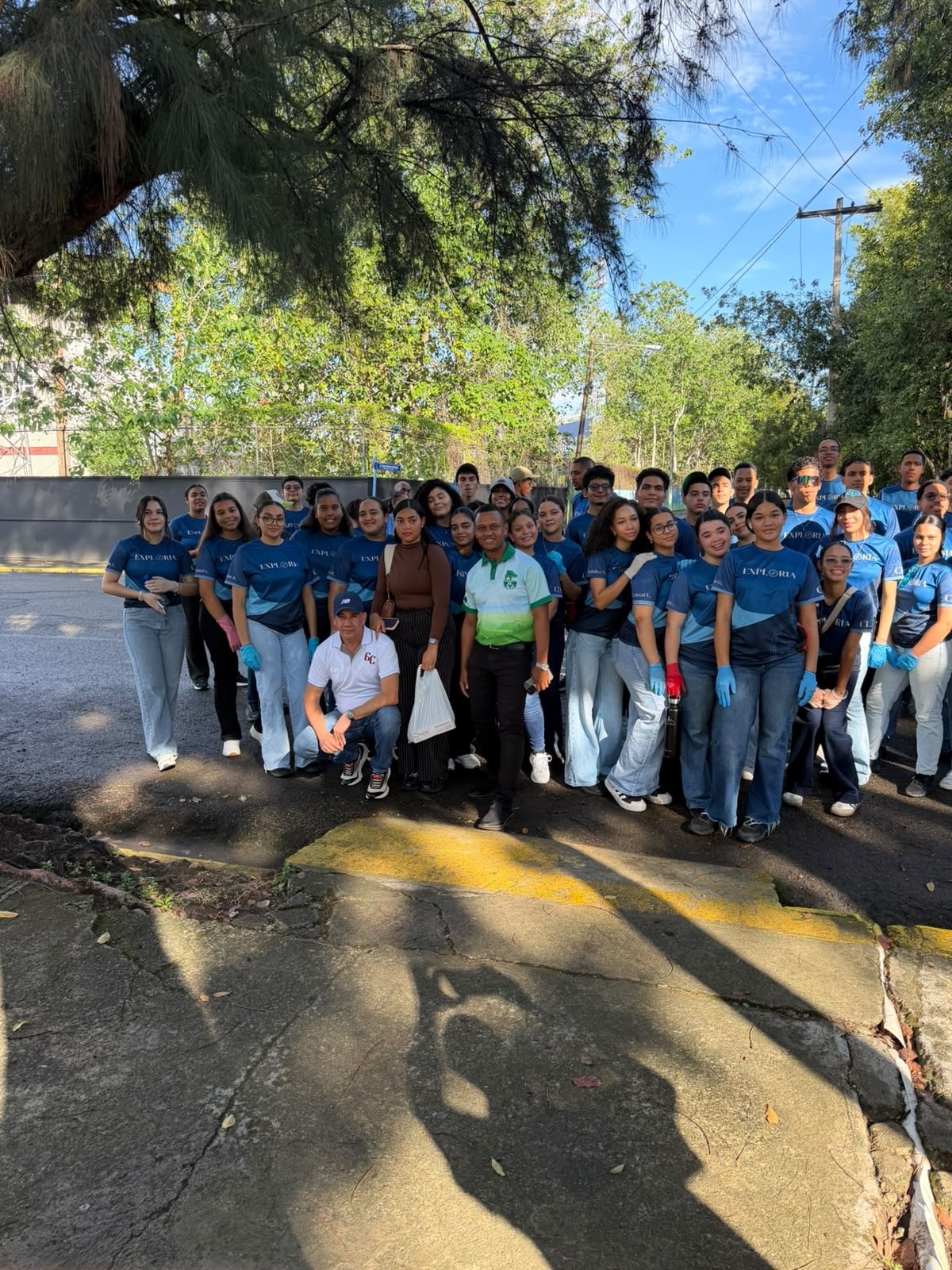 Fundación Te Quiero Verde RD realiza jornada de limpieza junto al Colegio La Altagracia.